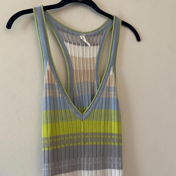 DAILY PRACTICE Anthropologie stripe ribbed mini dress - Picture 5 of 5